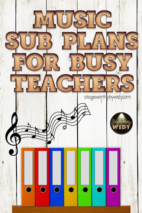 Kindergarten Music Activities Lesson Plans, Music Class Lesson Plans, Substitute Music Lesson Plans, Music Lesson Plans Middle School, Middle School Music Lessons, Music Substitute Plans, Kindergarten Music Class, Music Centers Elementary, Choir Classroom