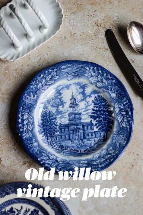 Props Photography, Boho Table, Food Photography Props, Vintage Props, Blue Plate, Beautiful Plates, Table Setup, Vintage Plates, Blue Plates