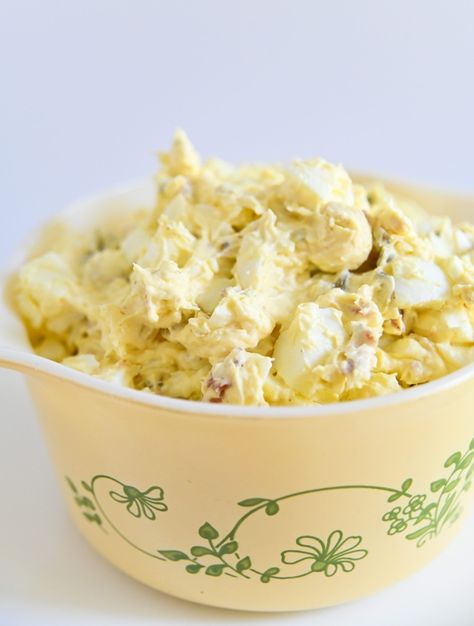 The BEST Cream Cheese and Bacon Egg Salad recipe Meals For Large Crowd, Bacon Egg Salad, Slow Cooker Venison, Salads Recipes For Dinner, Recipe With Cream Cheese, Carnivore Keto, Favorite Casseroles, Egg Salad Sandwiches, Baking Equipment