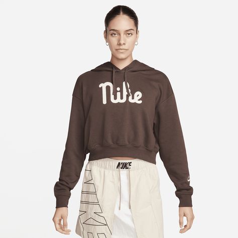 Nike Sportswear Club Fleece Women's Oversized Cropped Hoodie Oversized Cropped Hoodie, Nike Sportswear Club Fleece, Womens Nike, Cropped Hoodie, Nike Sportswear, Gender Female, Age Group, Top Brands, Nike