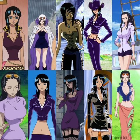 One Piece Nami Outfit, Nami Alabasta Outfit, One Piece Robin Outfit, Boa Hancock Costume Diy, Nico Robin Halloween Costume, Nico Robin Outfits Inspired, Robin One Piece Costume, One Piece Costume Ideas, Robin Outfits One Piece