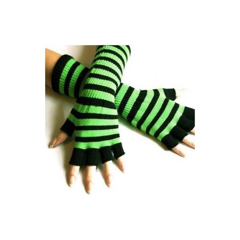 Black and Green Striped Long Emo Fingerless Gloves ($9.62) Striped Fingerless Gloves, Black Fingerless Gloves, Striped Gloves, Long Fingerless Gloves, Scene Accessories, Green Gloves, Gloves Long, Gloves Fingerless, Amazing Clothes