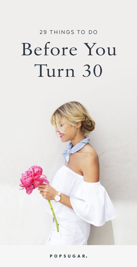 Before you turn 30, take a look at this bucket list and make sure to check off all these items on your list! 30th Quotes, 28th Birthday Ideas, Bucket List Ideas For Women, 30th Birthday Quotes, Bedroom Ideas For Women, 30th Birthday Ideas For Women, Women In Their 20s, Thirty Birthday, Turning 30