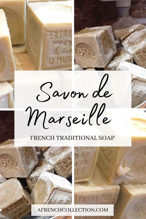 French Soap Marseille, Soap Manufacturing, French Milled Soap, Easy Soap Recipes, English Cottage Decor, French Soap, My French Country Home, French Gifts, Marseille Soap