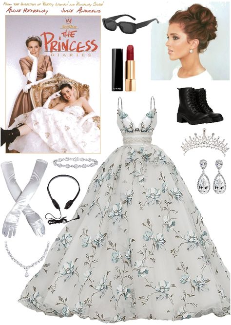 The Princess Diaries, Princess Diaries, Julie Andrews, Anne Hathaway, Outfit Shoplook, The Princess, Gowns Dresses, Night Out, Polyvore