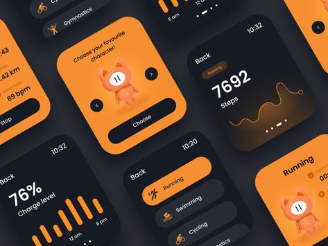 Apple Watch App Design, Dashboard Design Template, App Design Trends, Apple Watch Design, Ios App Design, Design Thinking Process, News Web Design, Mobile App Design Inspiration, Widget Design