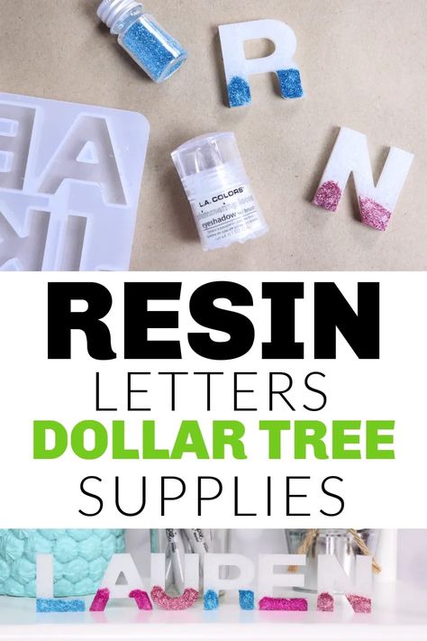 Craft Night Party, Diy Resin Gifts, Resin Letters, Resin Watch, Glue Art, Color Resin, Popular Crafts, Resin Supplies, Cute Letters