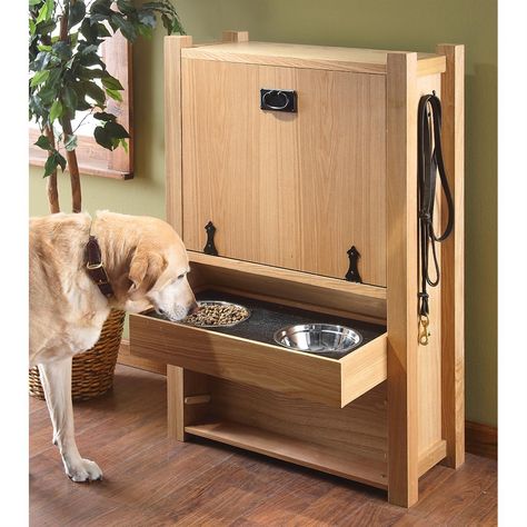 Pet Feeder Station, Dog Station, Dog Food Station, Pet Station, Pet Feeding Station, Dog Feeding Station, Dog Storage, Diy Dog Food, Dog Toy Storage