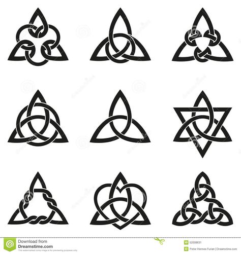 Tattoo Ideas Female Meaningful Symbols, Celtic Tattoo For Women, Fenrir Tattoo, Tattoo Ideas Female Meaningful, Celtic Triangle, Celtic Knot Tattoo, Meaningful Symbols, Irish Tattoos, Knot Tattoo