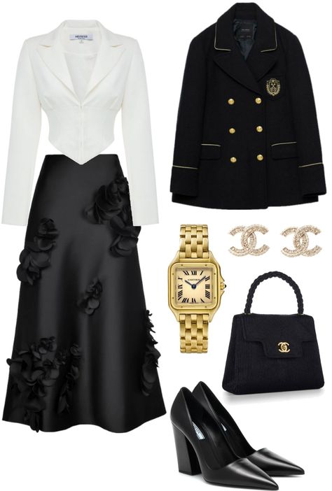 Old Money Church Outfit, Polyvore Outfits Aesthetic, Classy Old Money, Office Fits, Old Money Outfit, Old Money Outfits, Outfit Polyvore, Money Outfit, Church Outfit