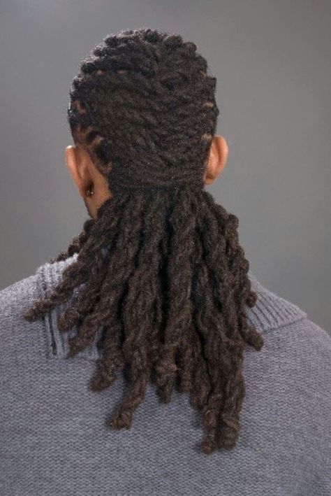 ..locs beautiful Loc Styles Men, Hairstyles For Black Men, Dreadlock Maintenance, Loc Styles For Men, Dreadlock Hairstyles For Men, Stylish Hairstyles, Dreadlock Styles, Dreads Styles, Dread Hairstyles