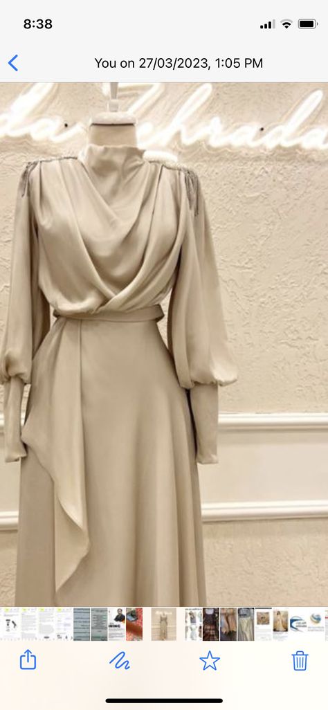 Gaun Satin Dresses, Modest Fashion Outfits, Modest Dresses, Simple Dresses, Satin Dresses, Modest Fashion, Cute Dresses, Ootd, Satin