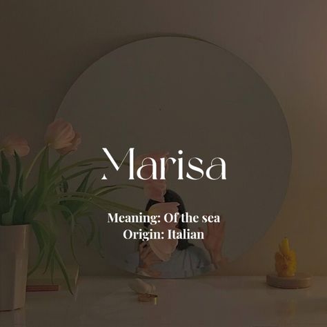 Marisa + Core + Aesthetic, Marisa Core Aesthetic, Italian Names Aesthetic, Italian Names Girl, Italian Names And Meanings, Italian Names For Girls, Marisa Core, Italian Names Boy, Italian Girl Names