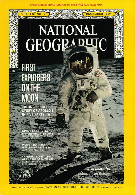 National Geographic Cover, Apollo Space Program, John Glenn, Apollo Missions, National Geographic Magazine, Neil Armstrong, Space Race, Apollo 11, Man On The Moon