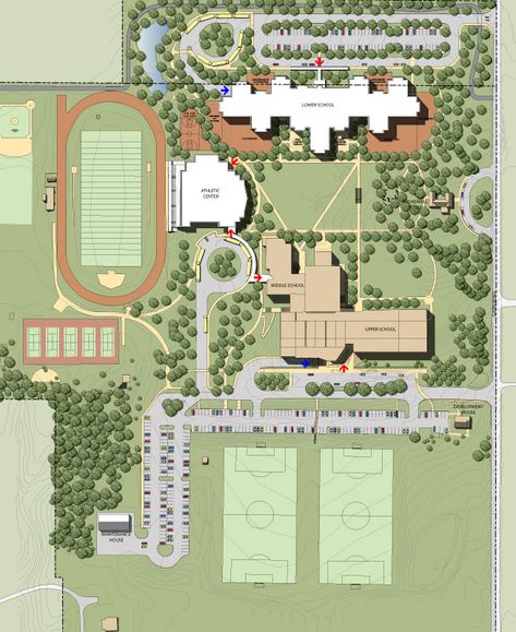 Middle School Layout Plan, College Layout Floor Plans, Boarding School Dorm Floor Plan, Japanese School Floor Plan, Highschool Layout Plan, Boarding School Architecture, Boarding School Layout Plan, Private School Layout, School Campus Layout