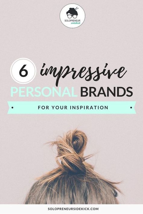 Check out these 6 Impressive Personal Brands for Your Inspiration by Solopreneur Sidekick. I wanted to share with you 6 very different and inspiring personal brands so that you could see just how unique your brand can be. Learn how to DIY your brand and build a better brand at solopreneursidekick.com/blog/6-impressive-personal-brands Professional Personal Branding, How To Create A Personal Brand, Personal Branding Examples, Business Storytelling, Personal Branding Design, Keys To Success, Business Branding Inspiration, Building A Personal Brand, Brand Consistency