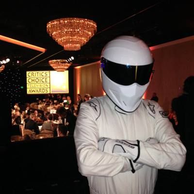 Some say he enjoys awards shows. (Top Gear, The Stig) Top Gear Aesthetic, The Stig Top Gear, Stig Top Gear, Top Gear Stig, The Stig, Top Gear Uk, Adventure Car, History Professor, Random Aesthetic