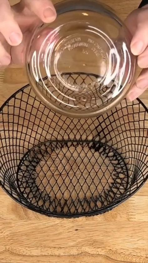 Place an ashtray in a Dollar Store basket...👀 | DIY with Hometalk | DIY with Hometalk · Original audio Outdoor Ashtray Ideas, Diy Ashtray, Ashtray Ideas, Pantry Organization Hacks, Boho Bedroom Ideas Bohemian, Hometalk Diy, Creative Christmas Crafts, Outdoor Ashtray, Boho Bedroom Colorful