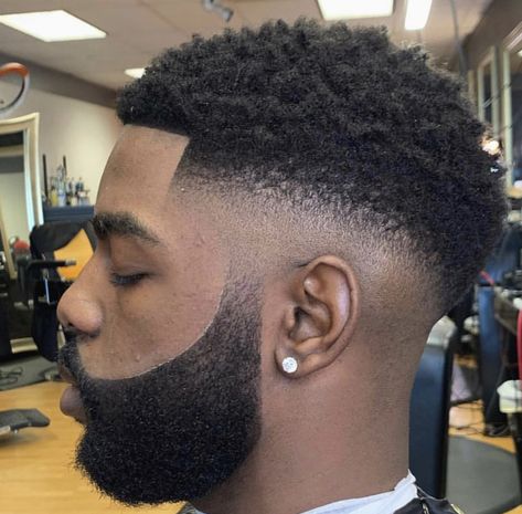 Mid Fade Haircut Men Black, Drop Fade Black Men, Mid Fade Black Men, Jojo Haircut, Afro Fade Men Black, Afro Haircut Men, Taper Black Men, African American Mens Haircuts, Drop Fade Haircut Black Men