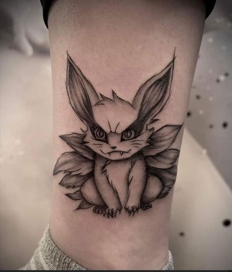 Kurama Tattoo, Nerd Tattoo, Saved Tattoo, Naruto Tattoo, Geek Tattoo, Cute Small Tattoos, Tattoo Style Drawings, Discreet Tattoos, Custom Tattoo Design