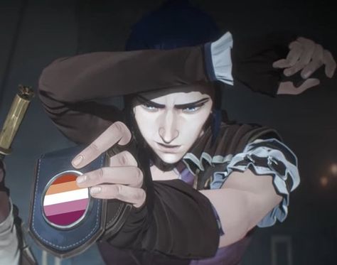 lets go lesbians lets go!! Vi Cosplay, Jinx League Of Legends, Lesbian Flag, League Of Legends Characters, Lol League Of Legends, Street Fighter, Series Movies, Go Out, Reaction Pictures