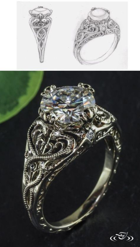 Slytherin Engagement Ring, Snake Wedding Ring, Antique Snake Ring, Snake Engagement Ring, Snake Wedding, Creative Engagement Rings, Royal Jewellery, Crystal Engagement Rings, Green Lake Jewelry