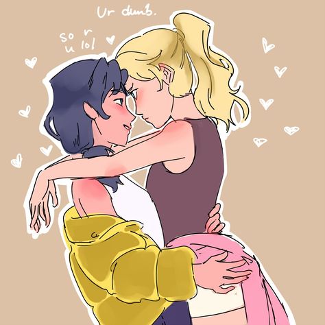 Marinette And Chloe Fanart, Chloenette Fanart Kiss, Chloe X Marinette Yuri, Chloe X Marinette Ship, Lilanette Fanart, Chloenette Fanart, Chloe X Marinette, Marinette X Chloe, Chloe And Marinette