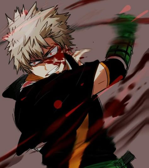 My Hero Academia (僕のヒーローアカデミア) - Katsuki Bakugou (爆豪 勝己) Bakugou Manga, Villain Deku, Class 1 A, Katsuki Bakugo, Buko No Hero Academia, My Hero Academia Episodes, Anime Boyfriend, Hero Academia Characters, Fanarts Anime