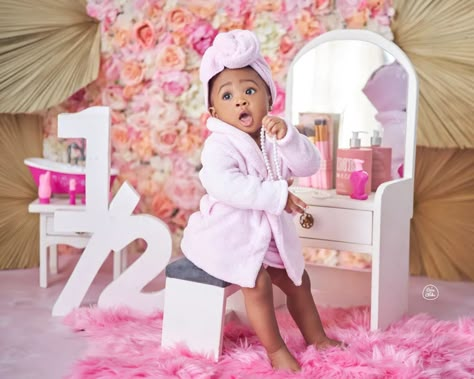 6 Month Photoshoot Theme, 6 Month Photoshoot Babygirl, Mommy And Me Photo Shoot Valentines Day, Halfway To One Photoshoot Babygirl, Half Birthday Theme For Girl, Baby 6 Month Photoshoot Ideas, 6 Month Photoshoot Ideas Babygirl, 6 Month Birthday Photoshoot Ideas, Baby Girl Half Birthday Ideas