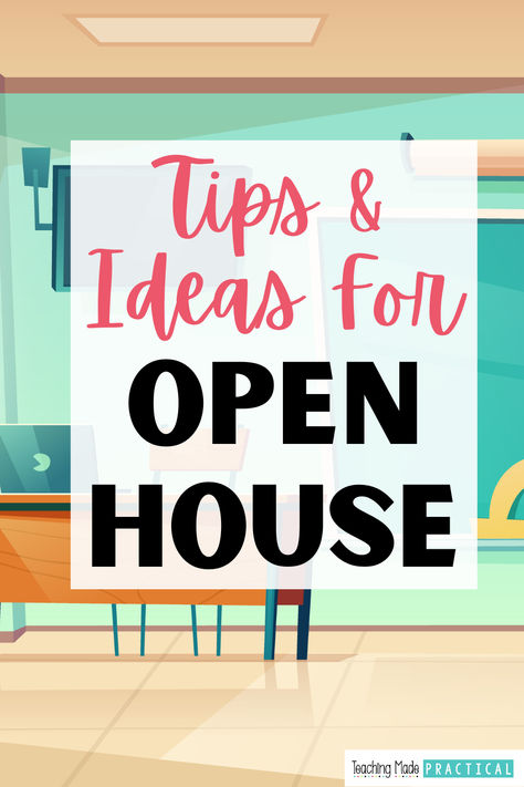 Tips and Ideas for a Successful Back to School Night / Open House Open House Ideas For Elementary Teachers, Open House Ideas, Open House Night, Positive Classroom Environment, Teaching Third Grade, Back To School Night, Positive Learning, 4th Grade Reading, Upper Elementary Classroom