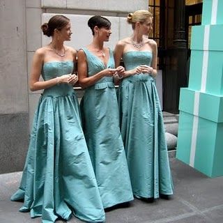 tiff blue so pretty Tiffany Bridesmaid Dresses, Tiffany Blue Bridesmaids, Brides Maid Dresses Blue, Tiffany Blue Bridesmaid Dresses, Tiffany Blue Dress, Tiffany Blue Wedding Theme, Mint Bridesmaid, Mint Bridesmaid Dresses, Tiffany Blue Wedding