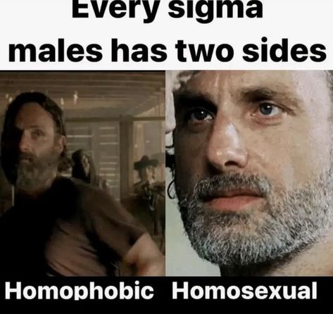 Cursed Rick Grimes, Rickyl Twd Fanart, Twd Memes Funny, Rick Twd, Walking Bad, Negan Twd, Twd Funny, Twd Memes, Walking Dead Memes