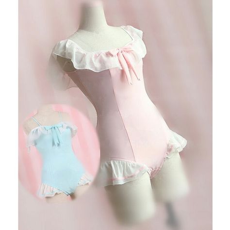 일본 패션, Mode Chanel, Cute Swimsuits, Pink Ruffle, Pullover Shirt, Kawaii Clothes, Lolita Fashion, Kawaii Fashion, Cute Fashion