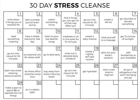 30 Day Stress Cleanse 30 Days Challenge, 30 Day Challenges, Monthly Challenges, Happiness Challenge, Squat Challenge, Days Challenge, Social Emotional Skills, Health Challenge, A Better Me