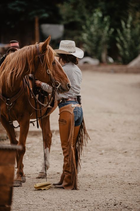 Ranch Inspiration, Ranch Photography, Horse Senior Pictures, Dude Ranch Vacations, Ranch Vacation, Ranch Riding, Western Photoshoot, Riding Chaps, Ranch Weddings