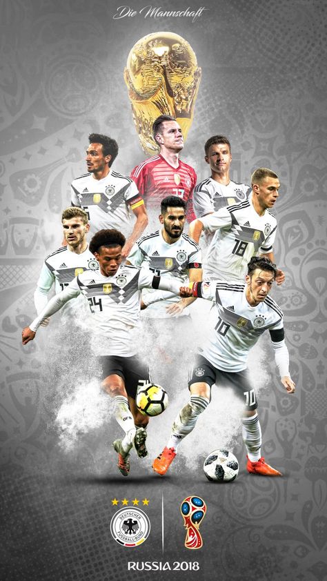 Alemania 2018 France National Football Team, Germany Football Team, Germany National Football Team, European Soccer Players, Germany Team, German National Team, World Cup Teams, Cr7 Messi, Dfb Team