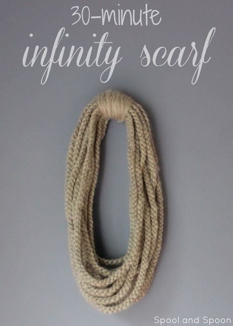 DIY Style How to Make a Crocheted Infinity Scarf by Kristina J. Crochet Braid Pattern, Crocheted Infinity Scarf, Spool Knitting, French Knitting, Lucet, Crochet Chain, Braid Patterns, Crochet Infinity Scarf, Diy Scarf