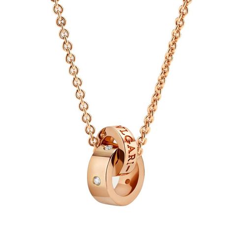 Bvlgari Pendant, Bvlgari Gold, Bvlgari Rose, Bvlgari Necklace, Jewelry Necklace Simple, Bulgari Jewelry, Rose Gold Pendant Necklace, Jewelry Designing, High Jewellery