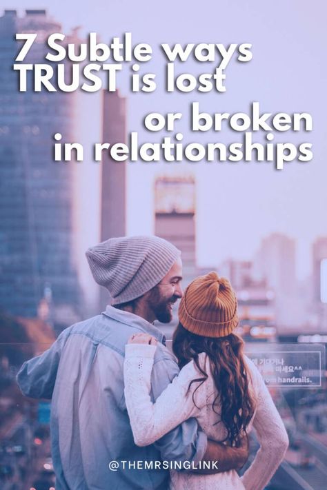 7 Subtle ways relationship trust can be broken or lost Lost Trust, Married Life Quotes, Funny Marriage Advice, Marriage Therapy, Woman Happy, Trust In Relationships, Relationship Stuff, Relationship Therapy, Best Marriage Advice