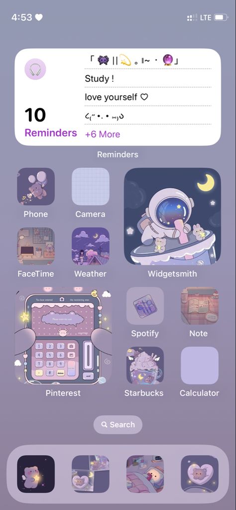 Purple Wiget Idea, Lavender Iphone Layout, Purple Themed Phone Layout, Ios Layout Aesthetic Purple, Aesthetic Phone Layout Purple, Iphone Aesthetic Layout Purple, Aesthetic Ipad Homescreen Layout Purple, Ios Theme Purple, Purple Aesthetic Ios 16