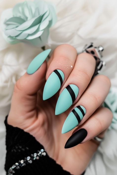 Unleash your inner trendsetter with these 62 gorgeous matte nail styles! From subtle shades to daring designs, these matte nails are perfect for making a statement. Whether you're heading to a party or just want to update your everyday look, these matte manicures will keep you on-trend. Tap the link for more nail style inspiration! Mat Nails Ideas, Purple Matte Nails Design, Matte Gel Nails, Matte Purple Nails, Blue Nail, Matte Nails Design, Love Is In The Air, Nail Designs Spring, Matte Nails