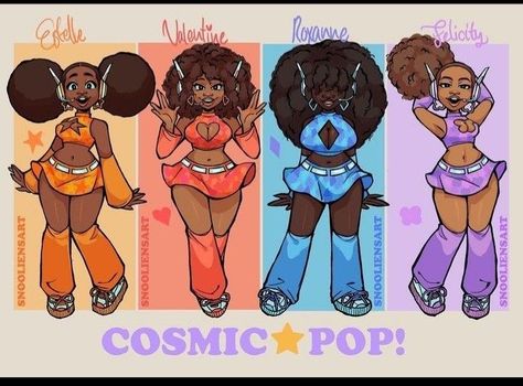 Butterscotch Drawing, Poc Pfps, Desenhos Gravity Falls, Cartoon Girls, Black Art Painting, Swag Art, Black Characters, Black Cartoon, Black Art Pictures