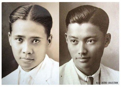 Filipino Men Hairstyle, Filipino Hairstyles, Vintage Filipino, Filipino Hair, Hairstyles Male, Philippine History, Filipino Guys, Filipino Pride, Vintage Outfits Men