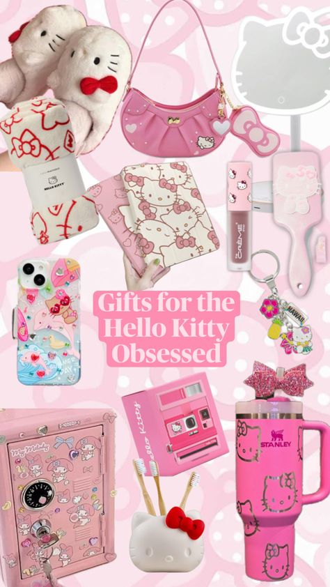 Gift ideas to hello kitty lovers Hello Kitty Christmas Basket, Hello Kitty Gift Basket Ideas, Hello Kitty Christmas Gifts, Hello Kitty Gift Ideas, Hello Kitty Gifts, Hello Kitty Christmas, Christmas Baskets, Christmas Gift Baskets, Marry Me