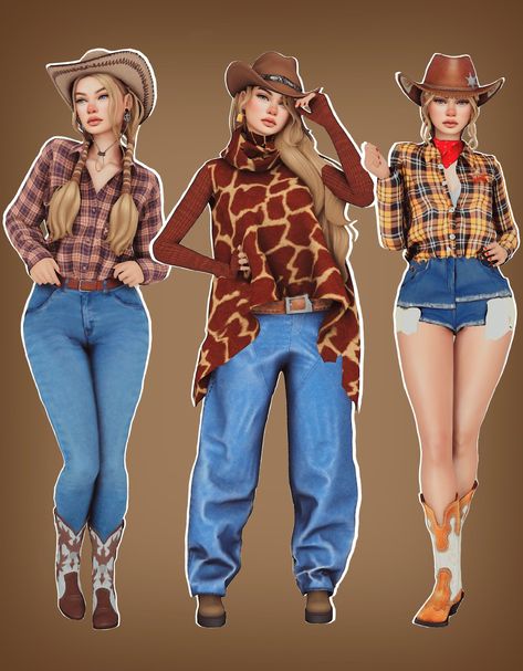 Sims 4 Country Cc Patreon, Sims 4 Farm Outfits, Mlp Sims 4, Sims Cc Cowgirl, Sims 4 Horse Cc Maxis Match, Sims 4 Farm Clothes Cc, Sims 4 Rancher Cc, Sims 4 Cowgirl Boots, Sims 4 Country Cc Maxis Match