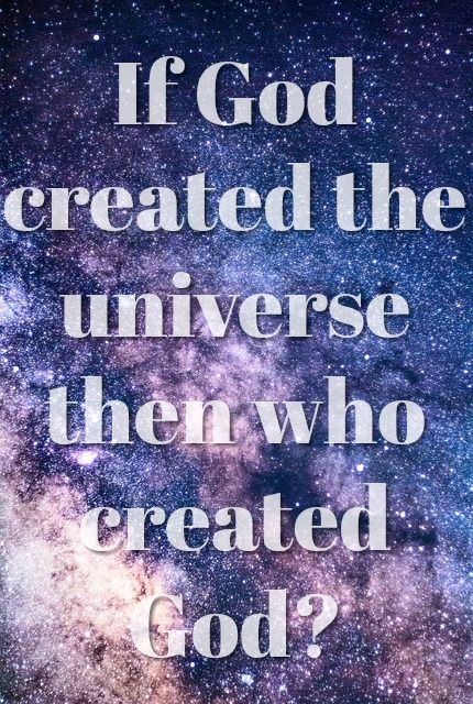 If God created the universe then who created God? Cosmology Universe, Cosmological Argument, Prayers Quotes, Universe God, Christian Pins, Christian Movies, About God, Logical Thinking, Summer Solstice