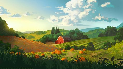 Environment Painting, Landscape Concept, Landscape Background, Ghibli Art, Landscape Illustration, Environment Design, Environment Concept Art, Environmental Art, Painting Illustration