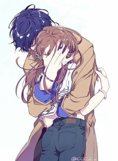 Anime tight hug Anime Couples Hugging, Jumin X Mc, Anime Hug, Hugging Couple, Manga Couple, Art Manga, Manga Love, Anime Love Couple, Manga Cosplay