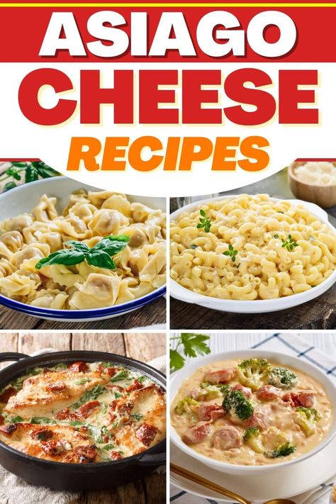 Asiago Cheese Recipes Asiago Chicken Recipes, Asiago Mac And Cheese, Recipes With Asiago Cheese, Asiago Cheese Dip, Asiago Recipes, Asiago Pasta, Asiago Cheese Recipes, Asiago Chicken Pasta, Fowl Recipes