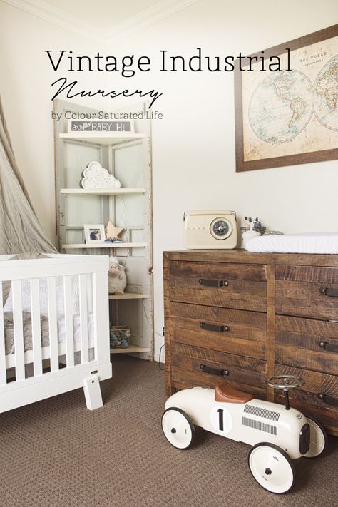 Gender neutral nurseries do not have to be colorless and lacking personality! Find inspiration for your nursery with these gorgeous gender neutral nursery ideas! Industrial Nursery, Farmhouse Nursery, Baby Boy Nursery, Baby Sleep Problems, Nursery Baby Room, Vintage Nursery, Gender Neutral Nursery, Nursery Inspiration, Baby's Room